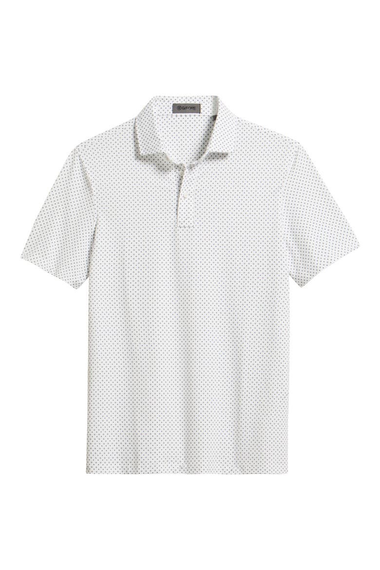 All Play Foulard Performance Polo, Alternate, color, SNOW/ ONYX