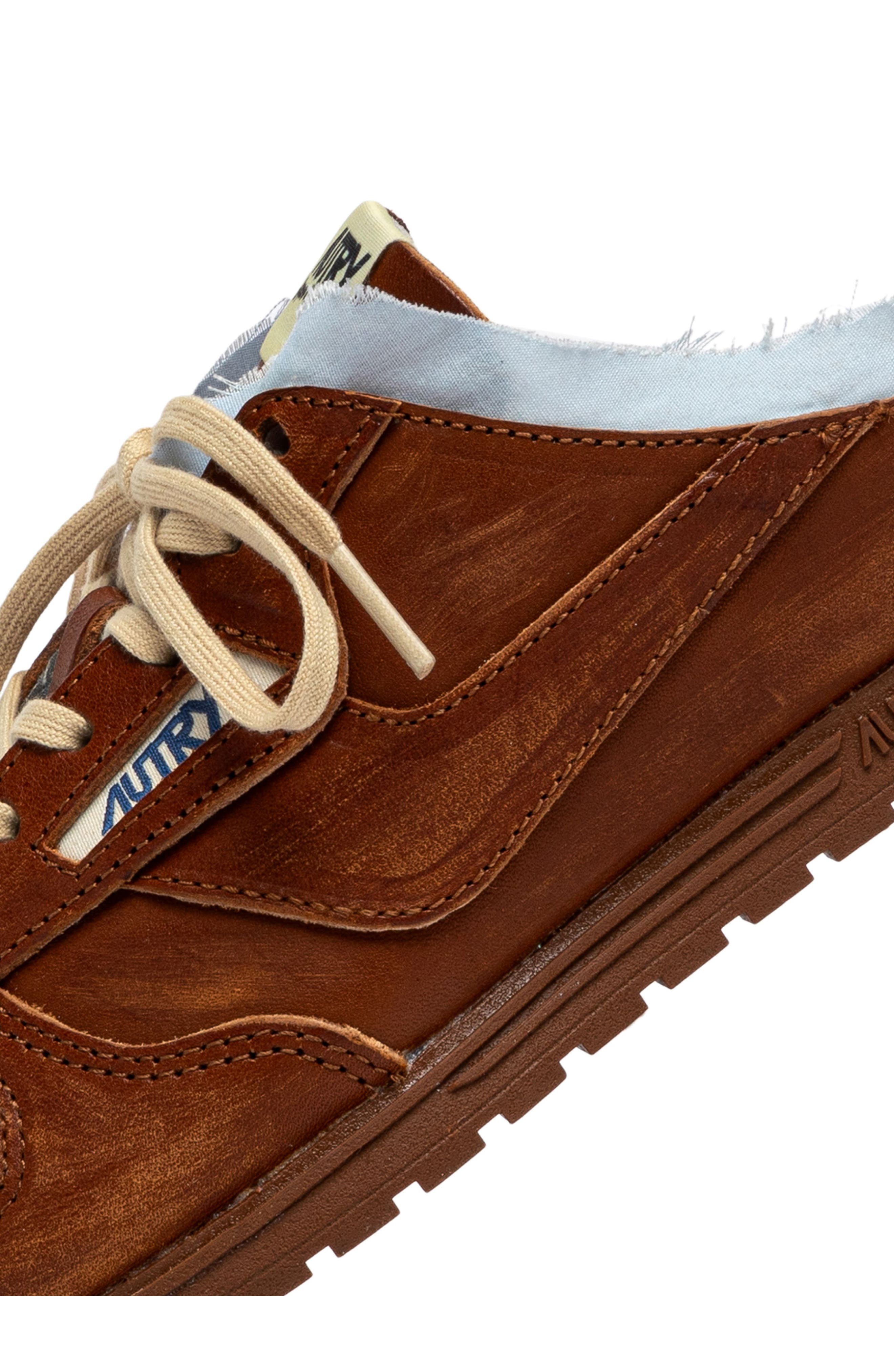 AUTRY Windspin Super Vintage Mule Sneaker, Alternate, color, Brown / Azure