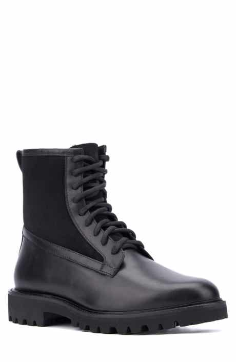 Aquatalia Gitano Genuine Shearling Lined Water Repellent Boot