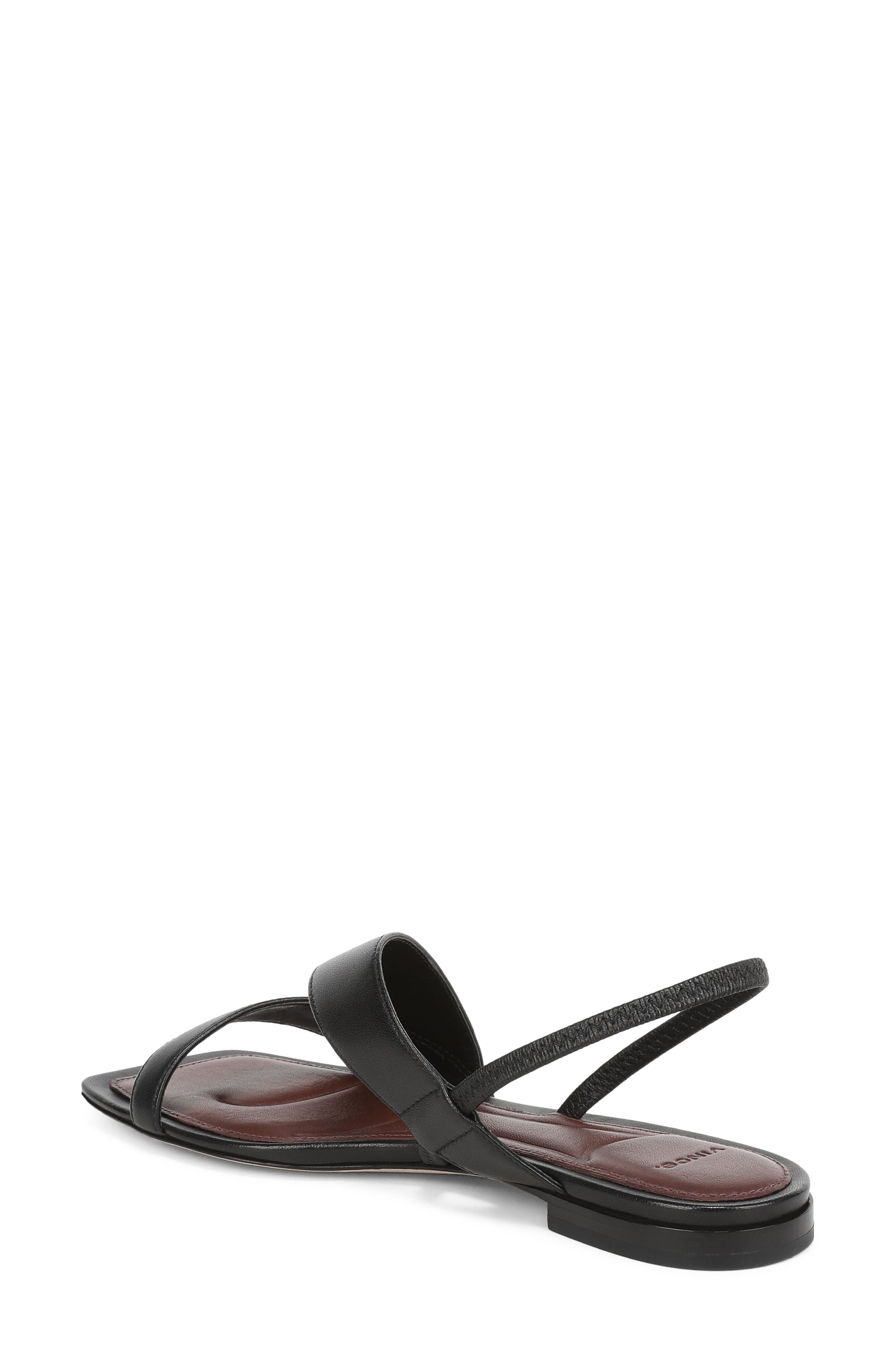 Vince Parker Slingback Sandal, Alternate, color, Black