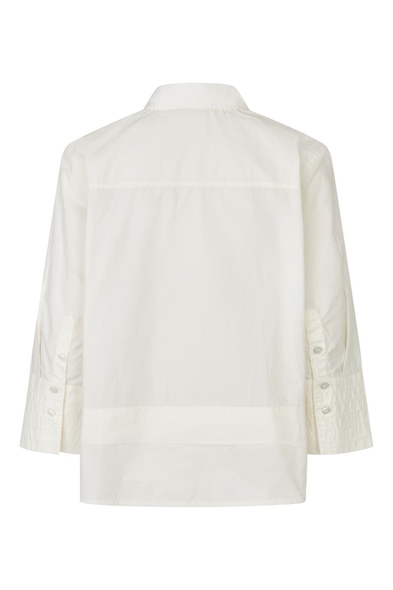 MaIanela 3/4 Sleeve Shirt, Alternate, color, Jet Stream