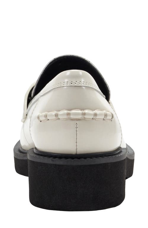 Marc Fisher Ltd Dagman Penny Loafer In White