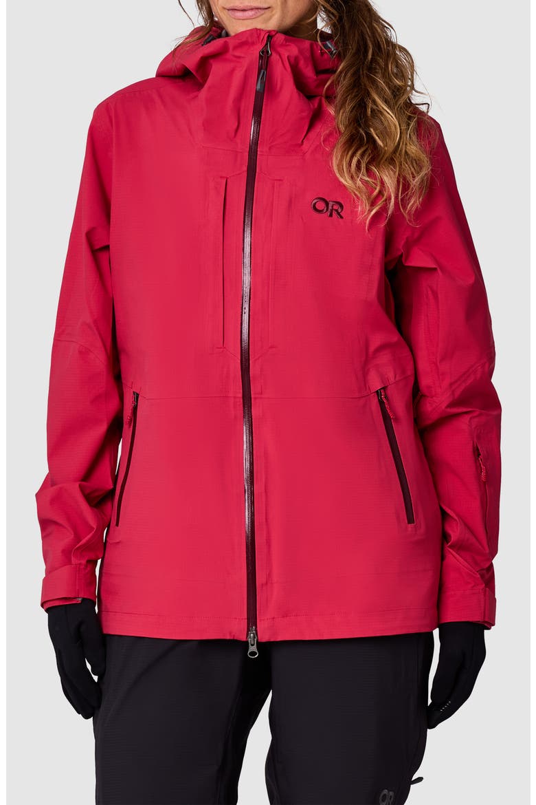 Carbide Performance Jacket, Main, color, FOXGLOVE