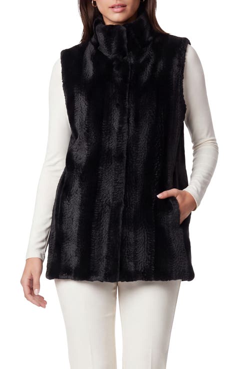 Fur-Free Mink (Faux Fur) Reversible Vest