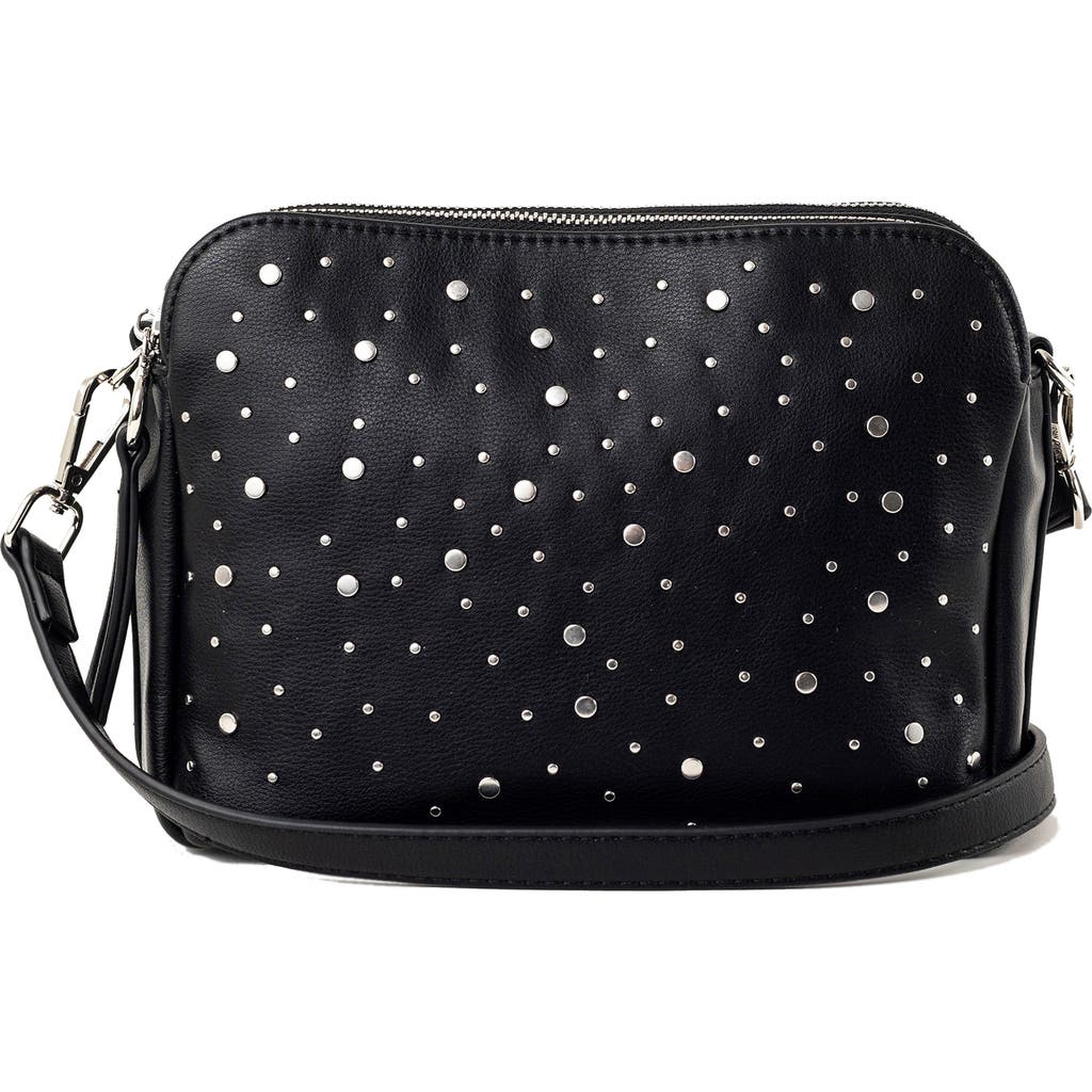 Urban Originals Galaxy Faux Leather Crossbody Bag in Black  product