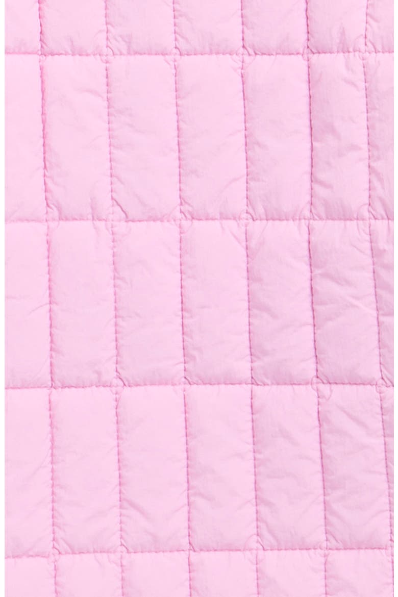 Colorblock Quilted Jacket, Alternate, color, PINK