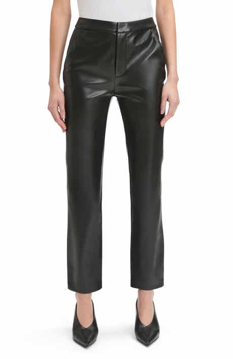 Favorite Daughter The Carla Faux Leather Flare Pants