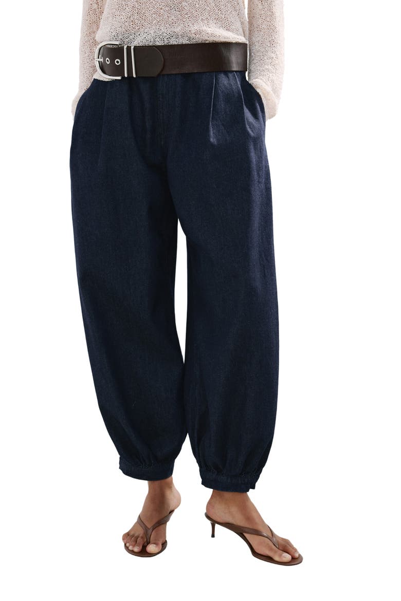 Souffle Balloon Jeans, Main, color, OPEN BLUE