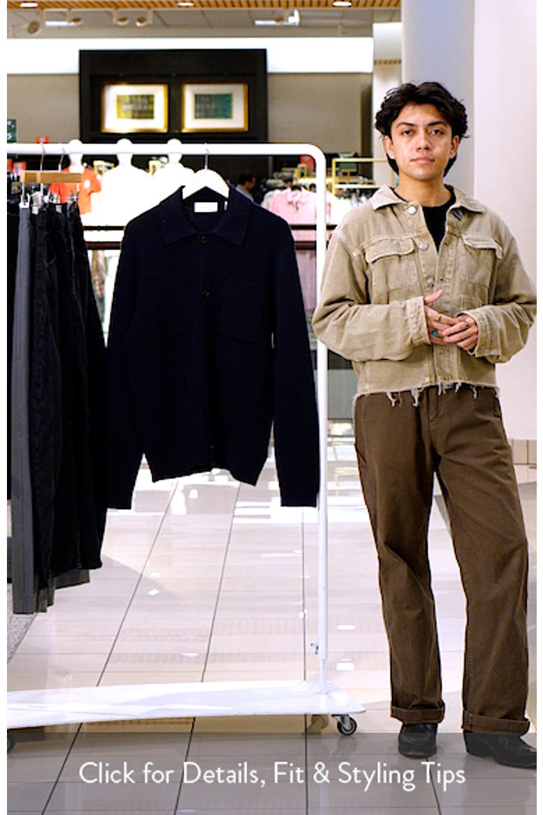 Fischer Wool Milano Knit Overshirt video
