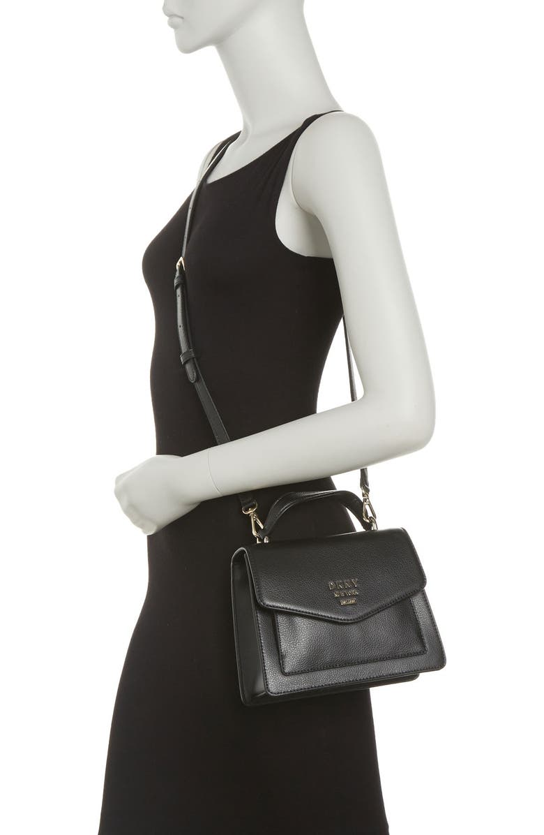 DKNY Whitney Leather Satchel Bag, Alternate, color,