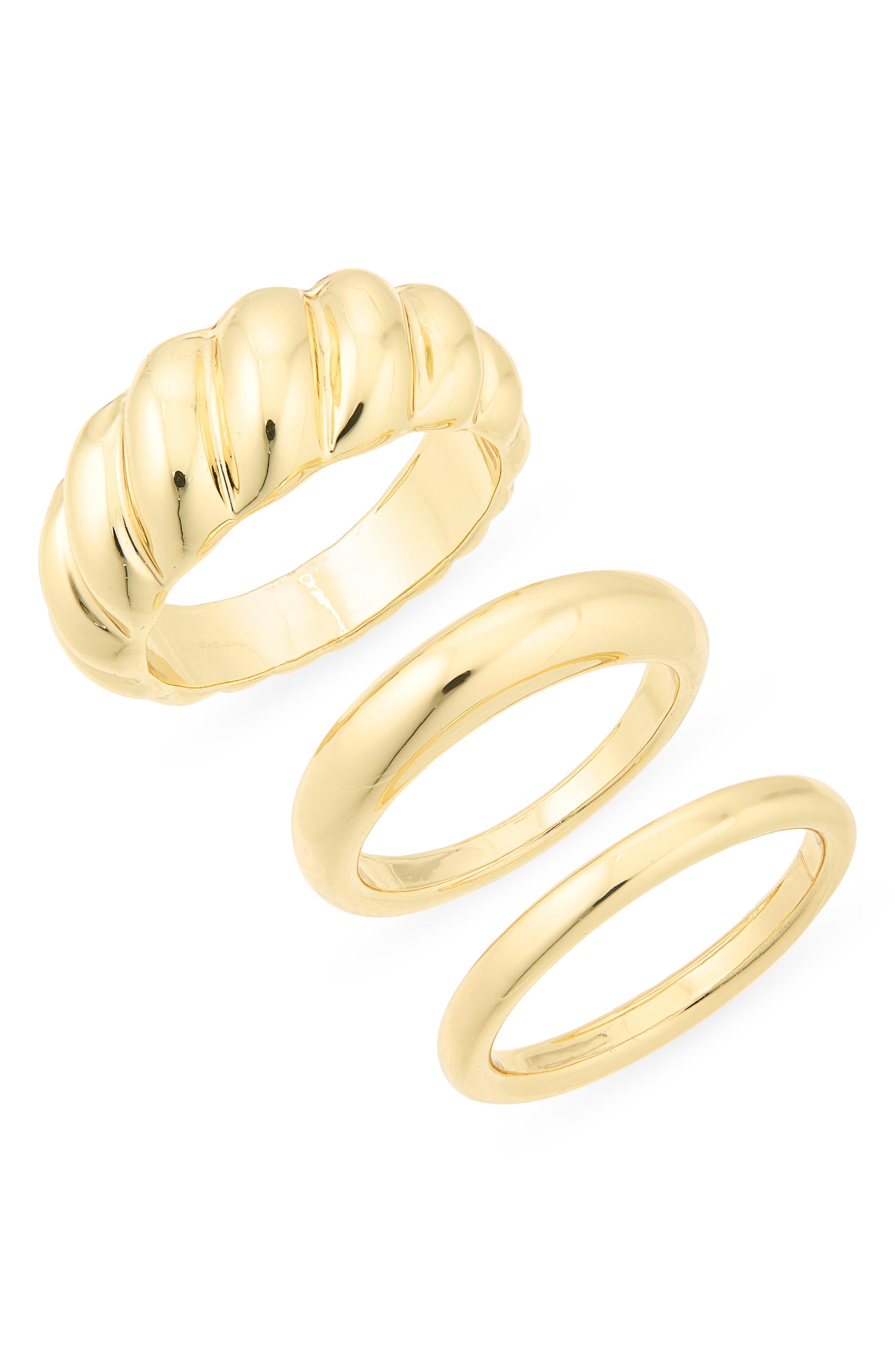 Demi-Fine 3-Pack Assorted Rings