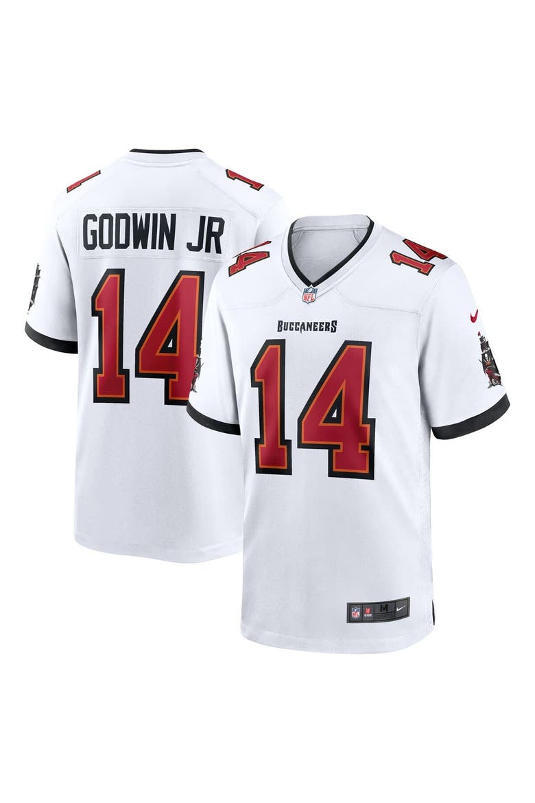 Men's Nike Chris Godwin Jr. White Tampa Bay Buccaneers Game Player Jersey, Main, color, White