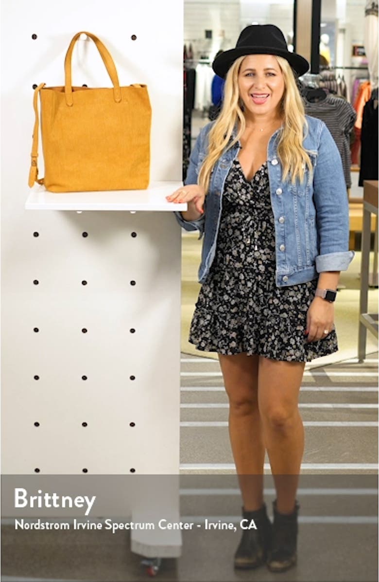 The Medium Transport Tote Corduroy Suede Edition, sales video thumbnail