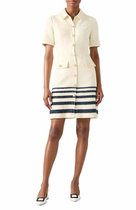 Bellemer Tweed Shirtdress