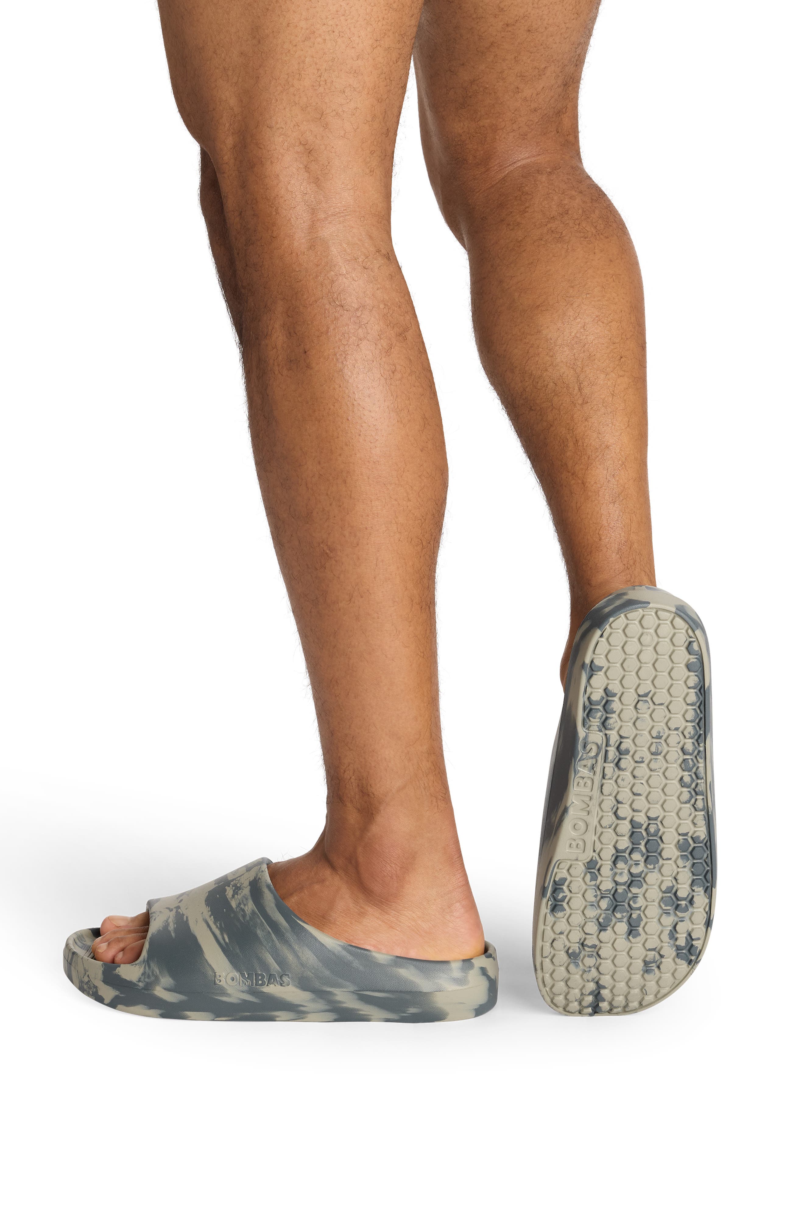 Friday Tie Dye Slide Sandal, Alternate, color, SAGE BRUSH