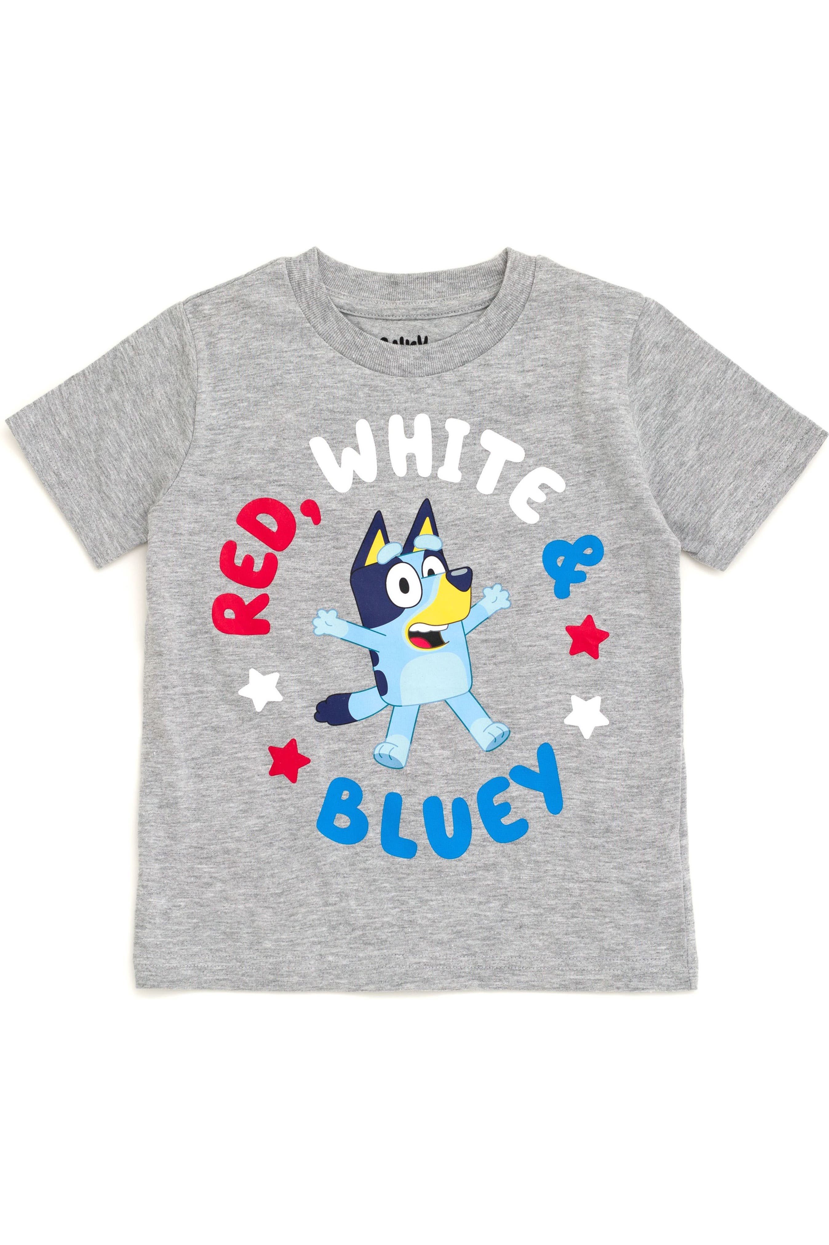 selected Heather Grey Bluey