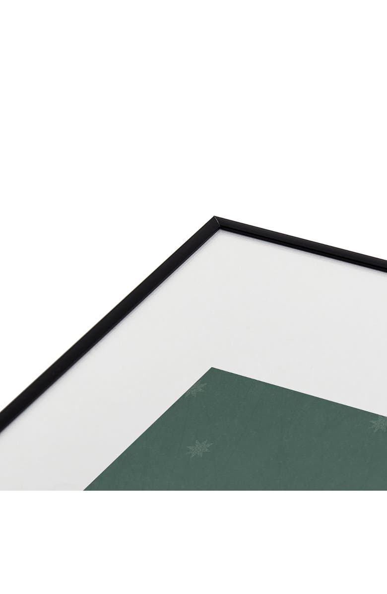 Deny Designs Star Girl Framed Art Print, Alternate, color, Black Tones