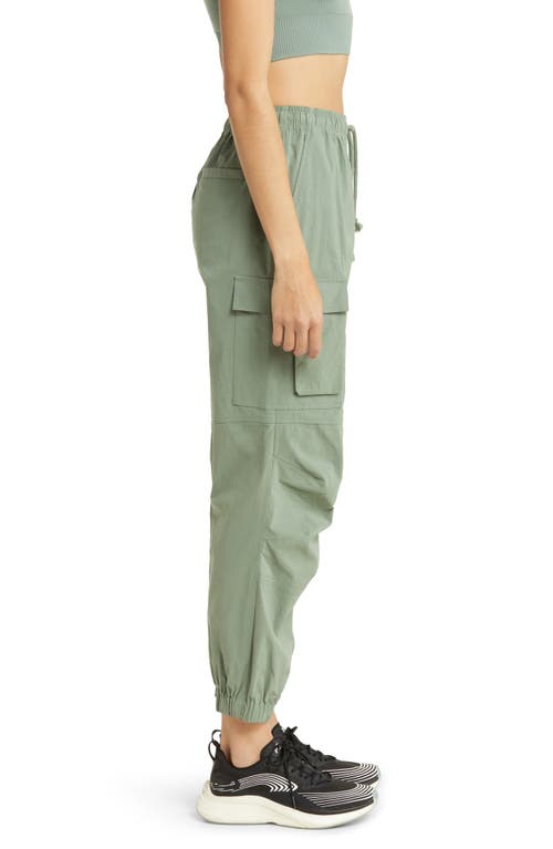 Sweaty Betty Quinn Crop Cargo Pants In Green