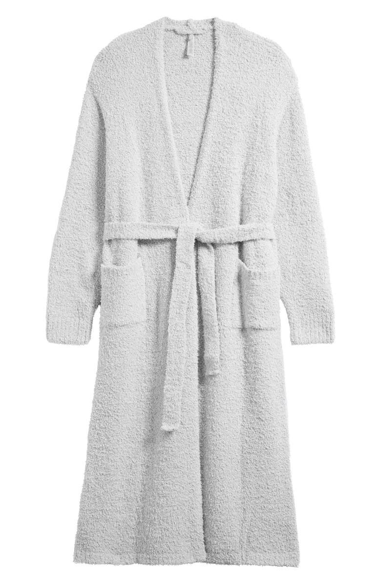 SKIMS Cozy Robe, Alternate, color, Zen Blue
