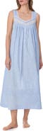 Eileen West Floral Sleeveless Cotton Lawn Ballet Nightgown
