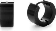 Brook and York Men's Stainless Steel Hoop Earrings