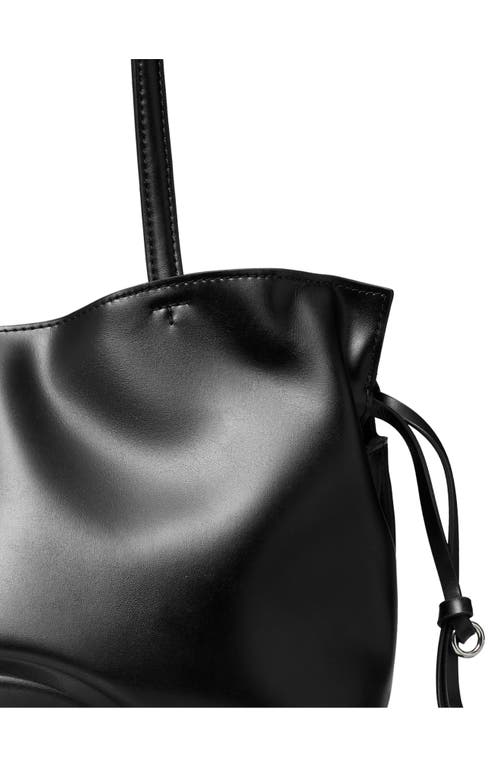Tory Burch Ella Small Drawstring Tote In Black