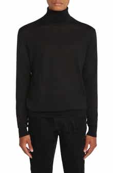 Jack Victor Wool, Silk & Cashmere Turtleneck Sweater