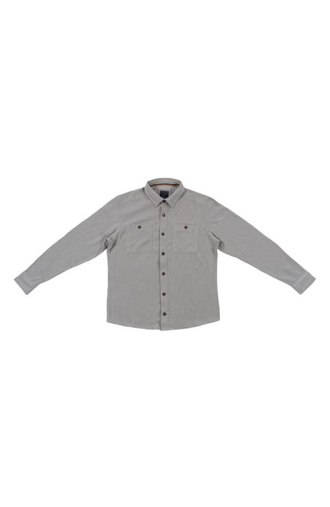 Textured Corduroy Overshirt