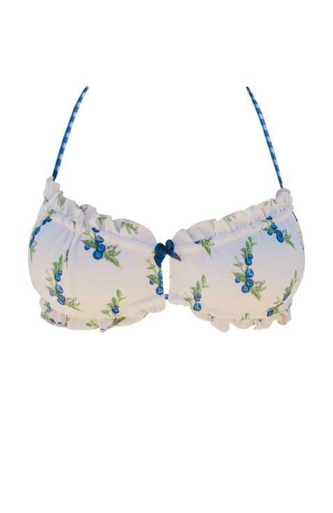 Blueberry Pie Bikini Top
