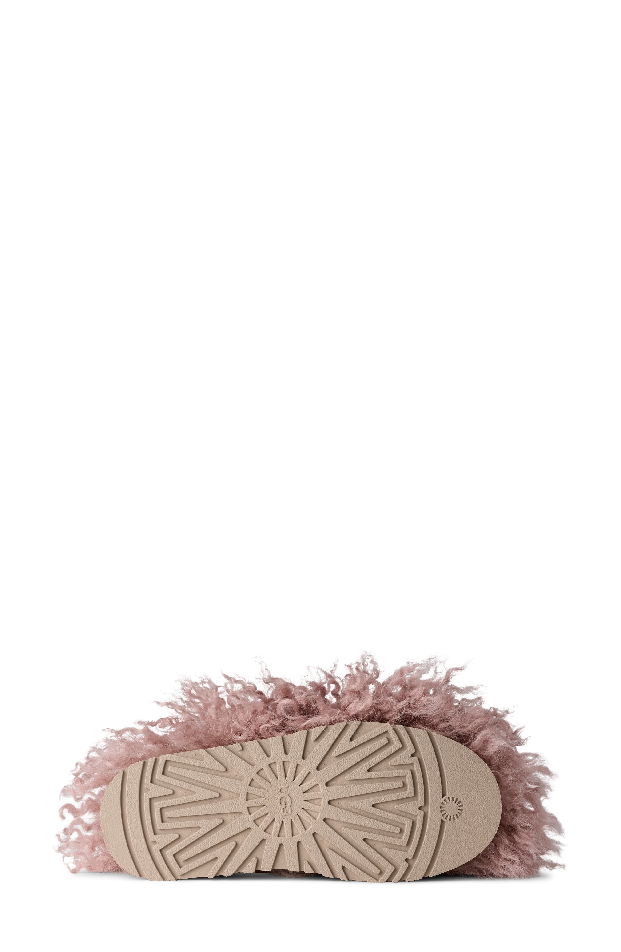 Tazz Fluff Momma Genuine Shearling Slipper, Alternate, color, FAWN