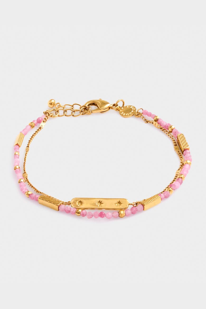 Birthstone Bracelet 'October' in Tourmaline, Alternate, color, October
