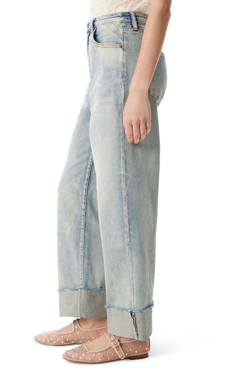 Robert Rodriguez Cuffed Wide Leg Jeans, Alternate, color, Hypnosis