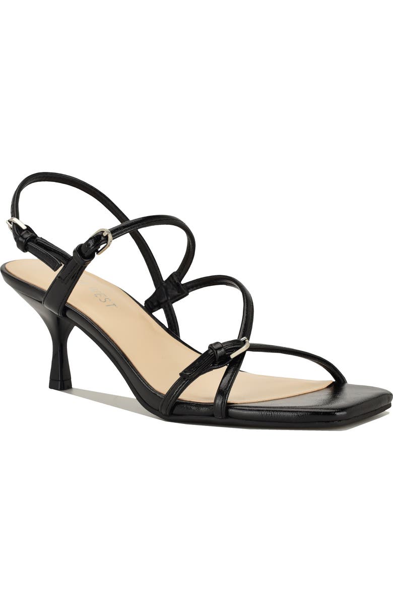 Nine West Hallow 3 Sandal, Main, color, Black