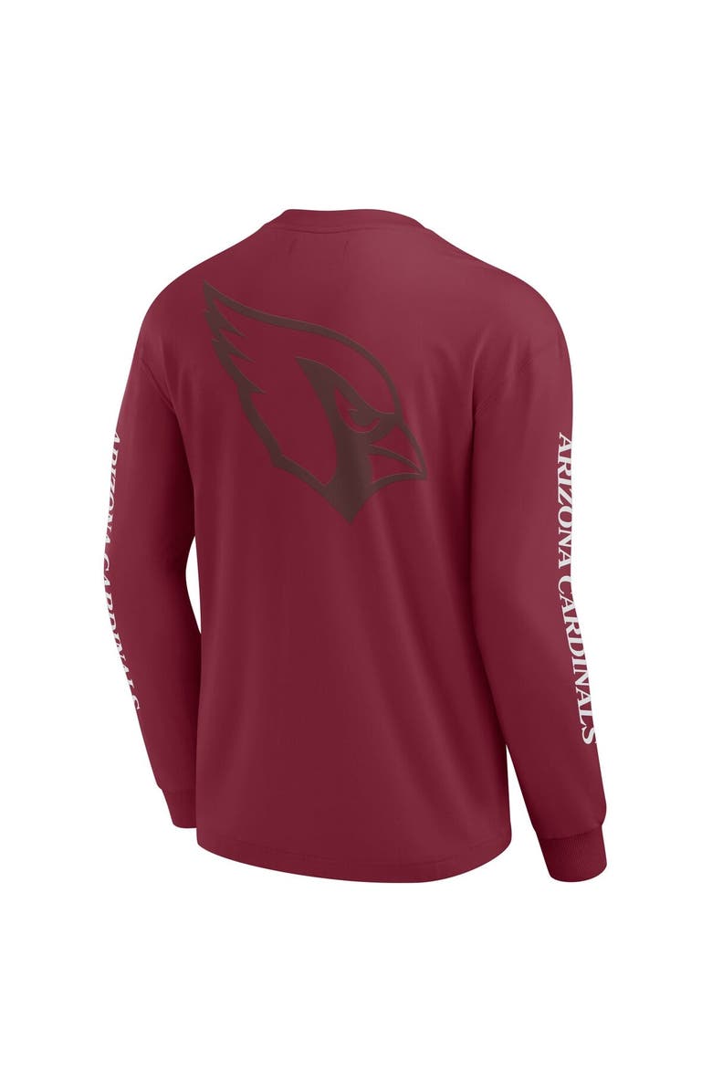 FANATICS Unisex Fanatics Cardinal Arizona Cardinals Elements Strive Long Sleeve T-Shirt, Alternate, color, Cardinal