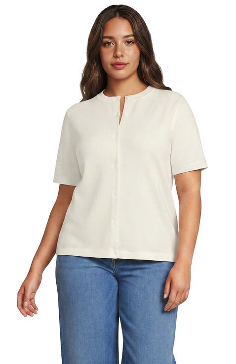 Plus Size Cashtouch Ribbed Cuff Cardigan Sweater