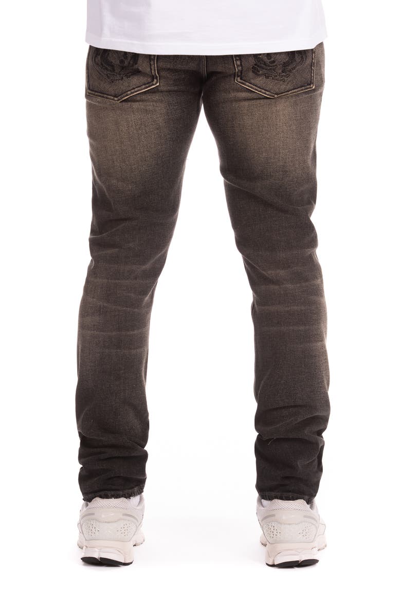 BB Zenith Distressed Jeans, Alternate, color, CRUX BLACK