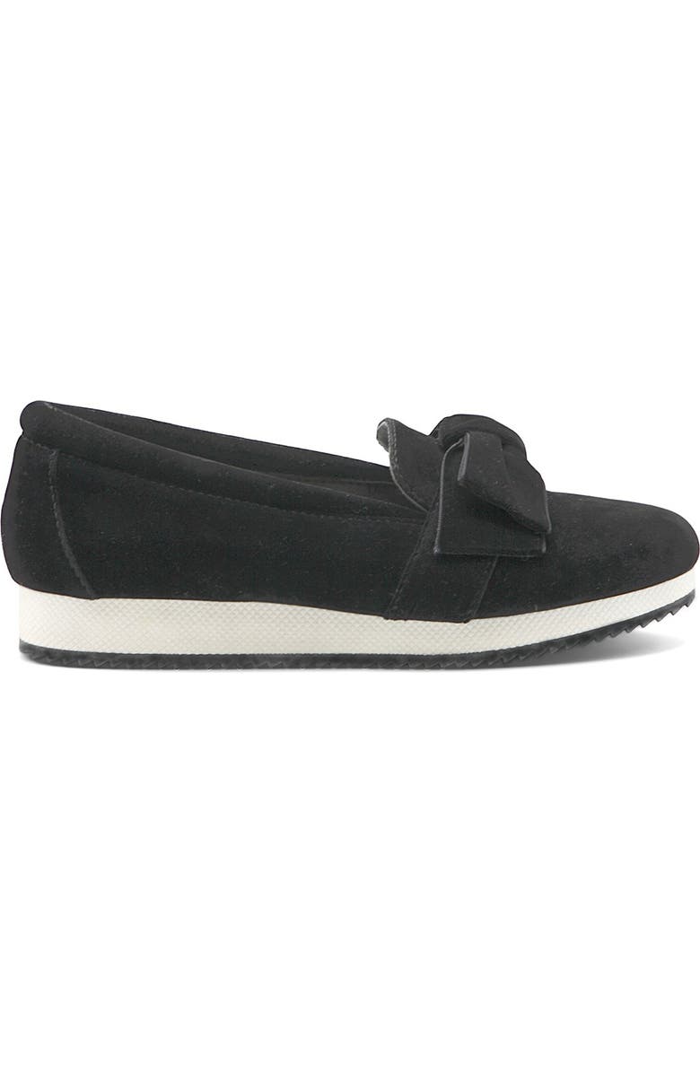 Adrienne Vittadini Garvey Bow Slip-On Flat, Alternate, color,