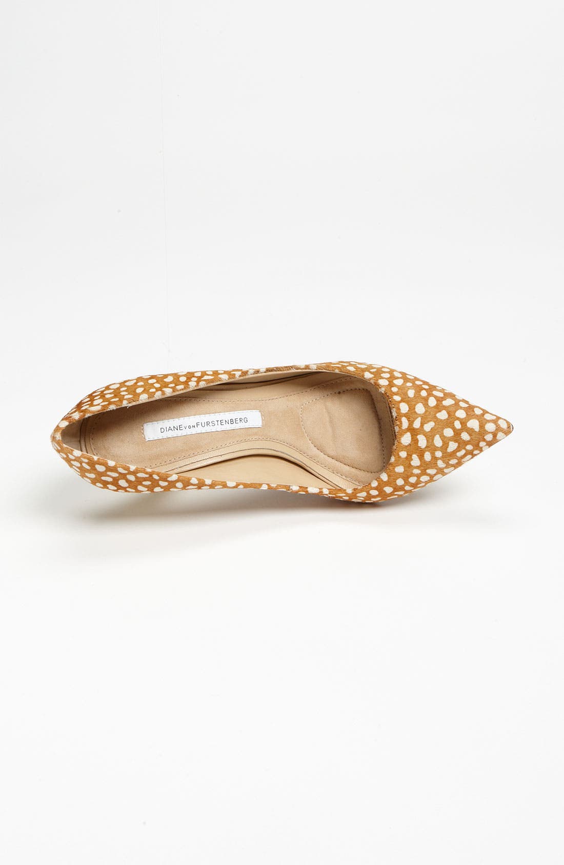 'Anette' Pump, Alternate, color, HONEY/ WHITE SPOTTED
