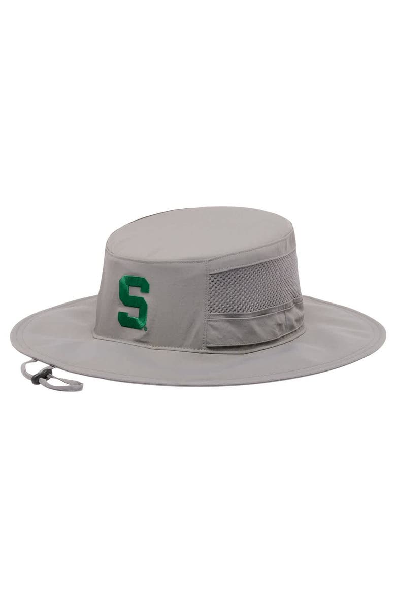 Columbia Men's Columbia Gray Michigan State Spartans Bora Bora III Omni-Shade Booney Hat, Main, color, Gray