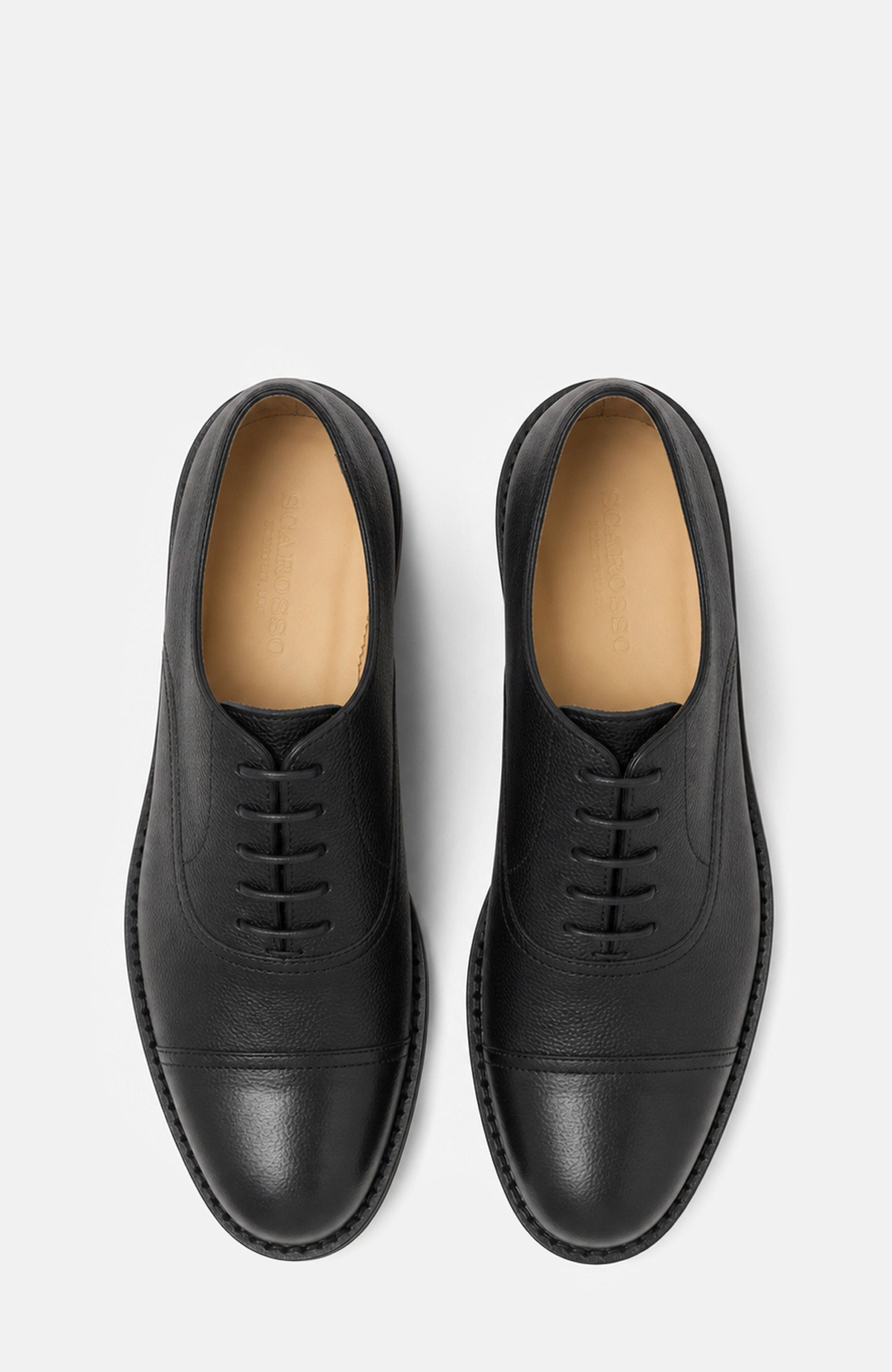 Rupert Oxfords, Alternate, color, Black - Calf