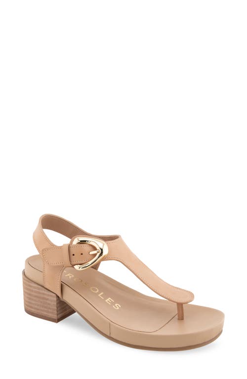AEROSOLES AEROSOLES CALIFORNIA T-STRAP SANDAL 