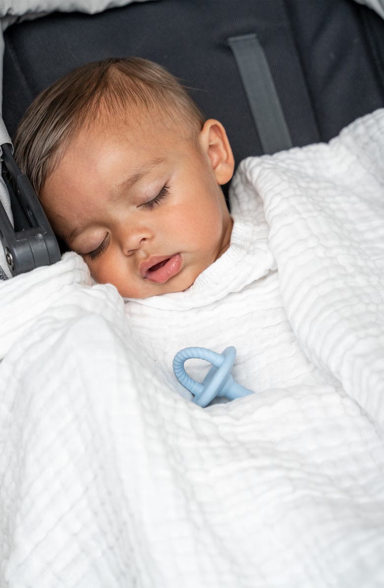 Comfy Cubs Baby Muslin Blanket, Alternate, color, White