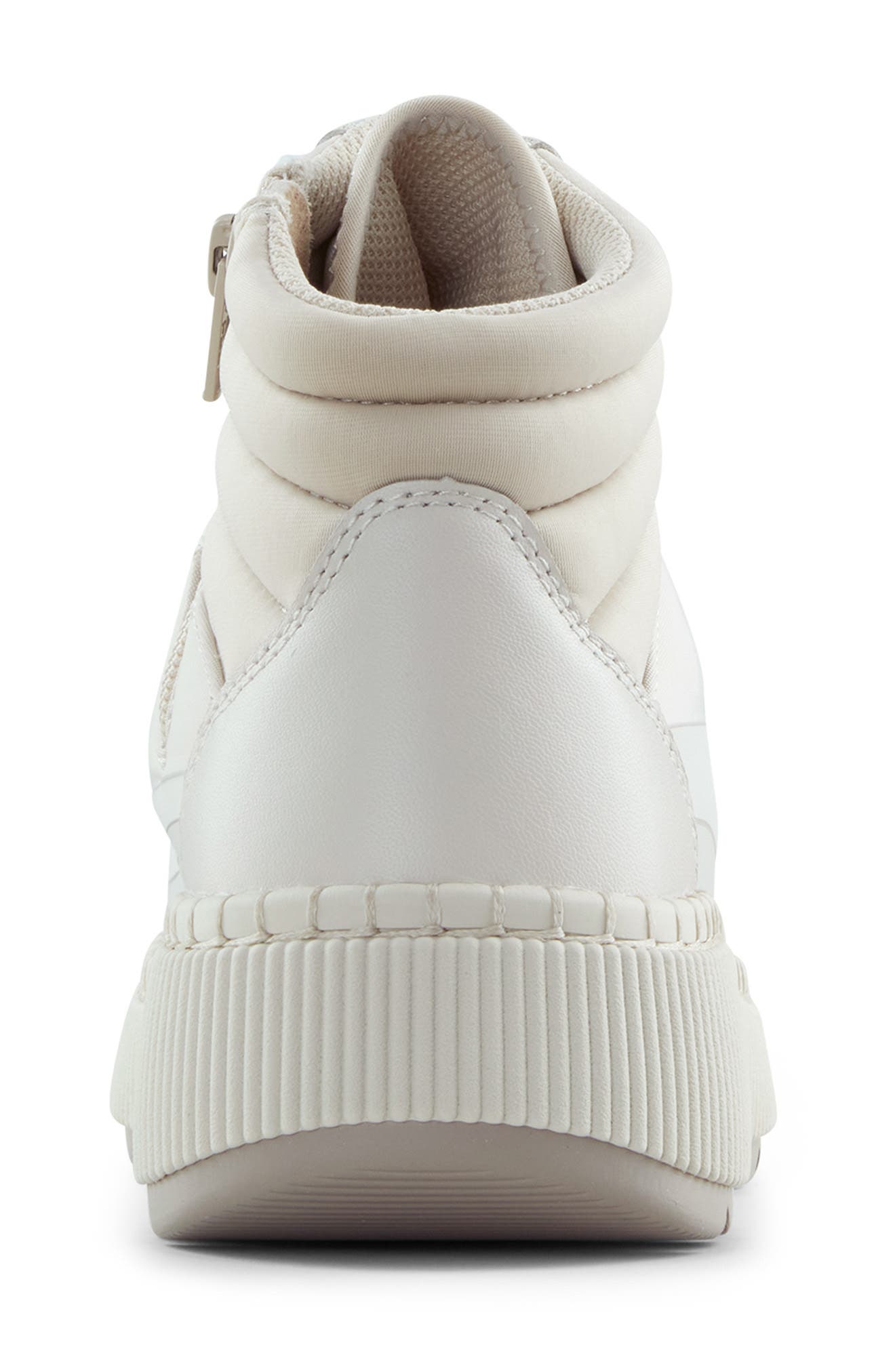 Savant Waterproof High Top Sneaker, Alternate, color, OFF WHITE
