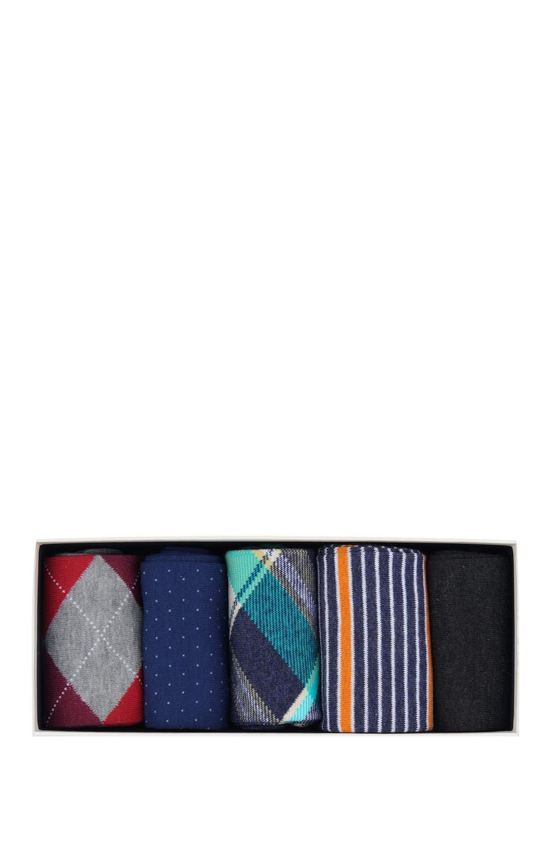 Original Penguin 5 Day Week Sock Box, Alternate, color,