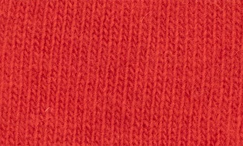 Portolano Cashmere Fingerless Gloves In Red