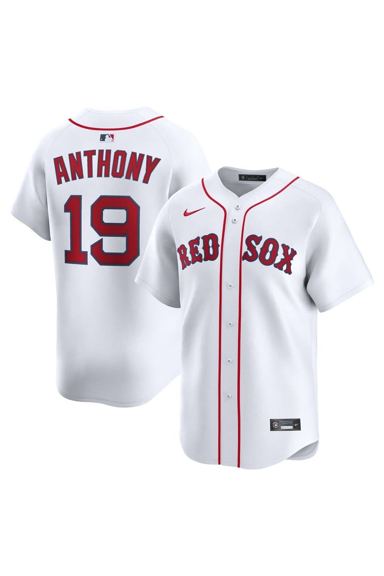 Men's Nike Roman Anthony White Boston Red Sox Home Limited Player Jersey, Main, color, White