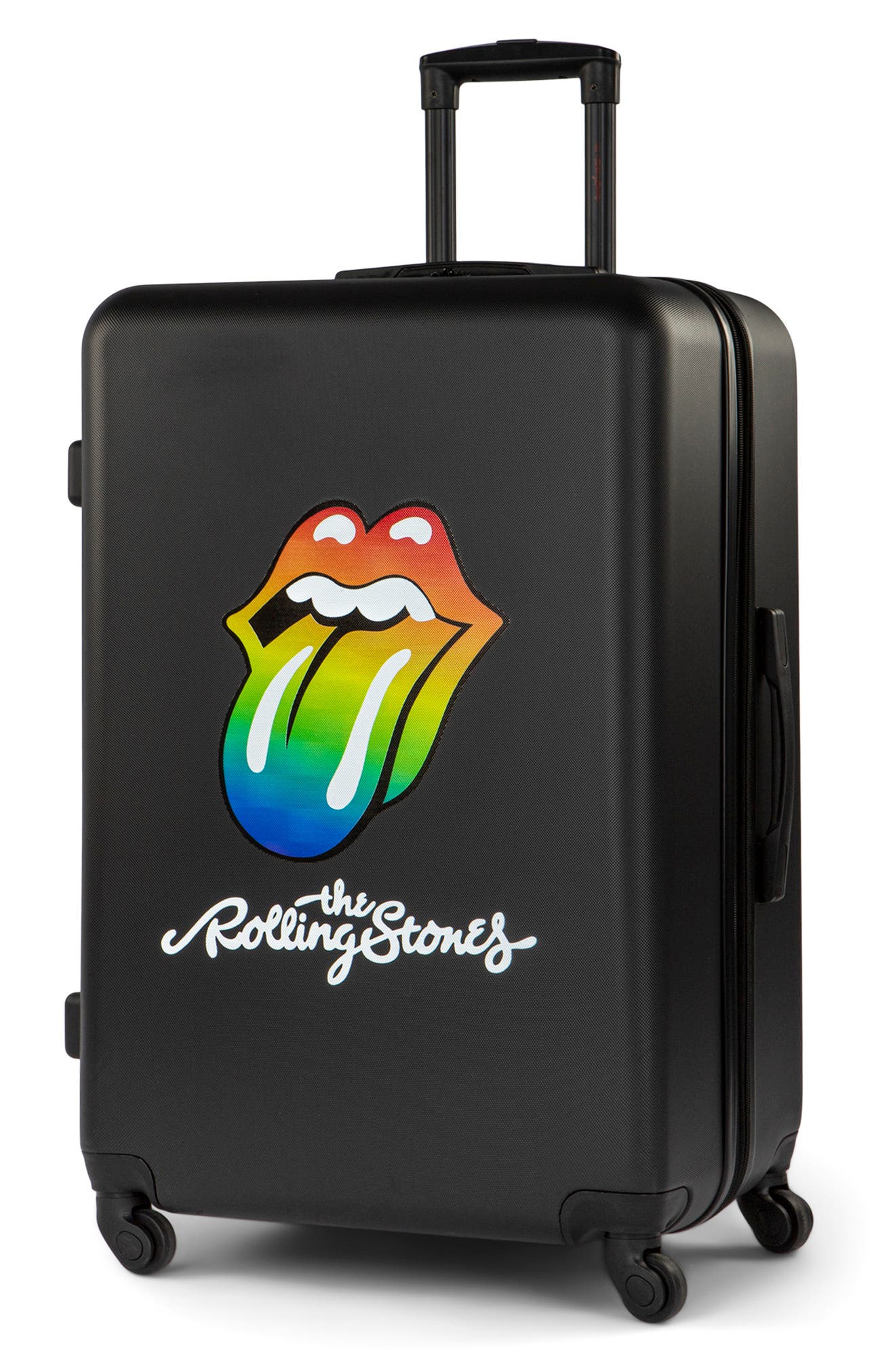 bugatti The Rolling Stones Collection Play With Fire 28" Hardside Spinner Luggage, Alternate, color, 