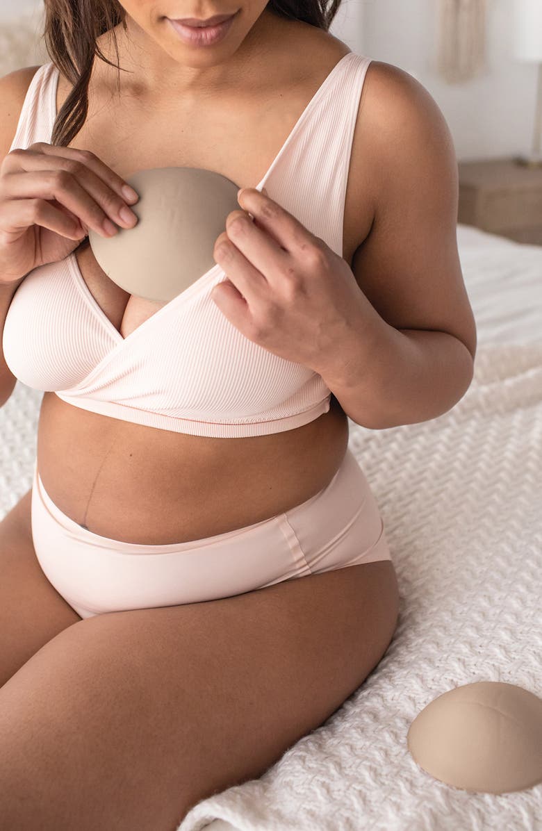 Kindred Bravely Ultra Absorbent 4-Pack Washable Breast Pads, Main, color,