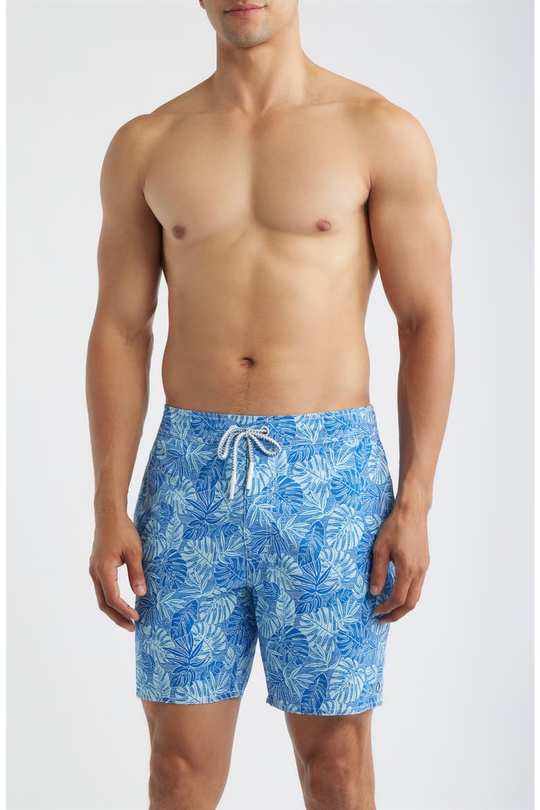 Curacao Swim Shorts, Main, color, DEEP WATER