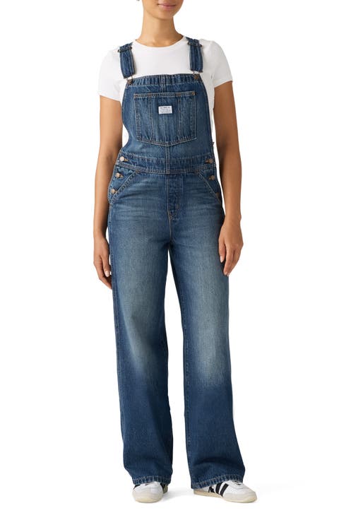 Baggy Denim Overalls